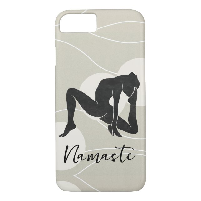 Coques Case-Mate iPhone Zen silhouette yoga méditation santé namaste (Dos)