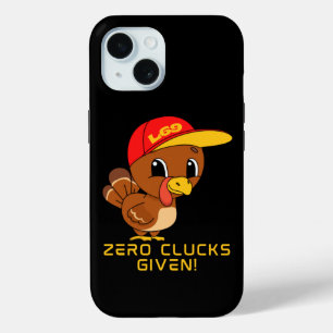 Coque Case-Mate iPhone ZERO CLUCKS DONNÉ drôle d'action de grâce
