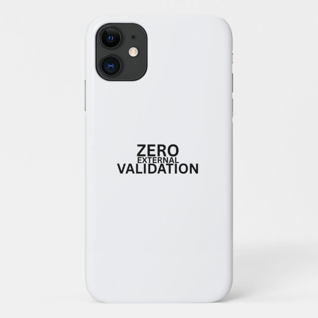 Coques Case-Mate iPhone Zéro validation externe épurée     (Dos)