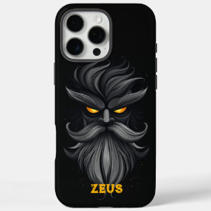 Coque iPhone 16 Pro Max Zeus Black en colère