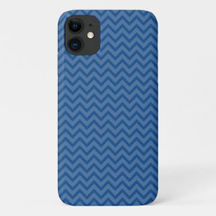 Coque Case-Mate iPhone Zigzag bleu, Chevron bleu, Motif géométrique