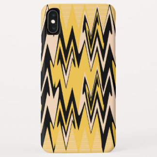 Case-Mate iPhone Case Zigzag jaune et noir Abstrait Chevron