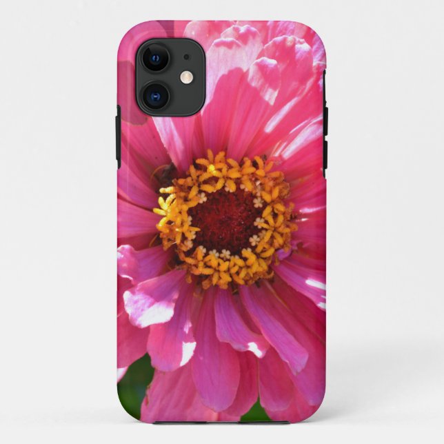 Coques Case-Mate iPhone Zinnia rose (Dos)