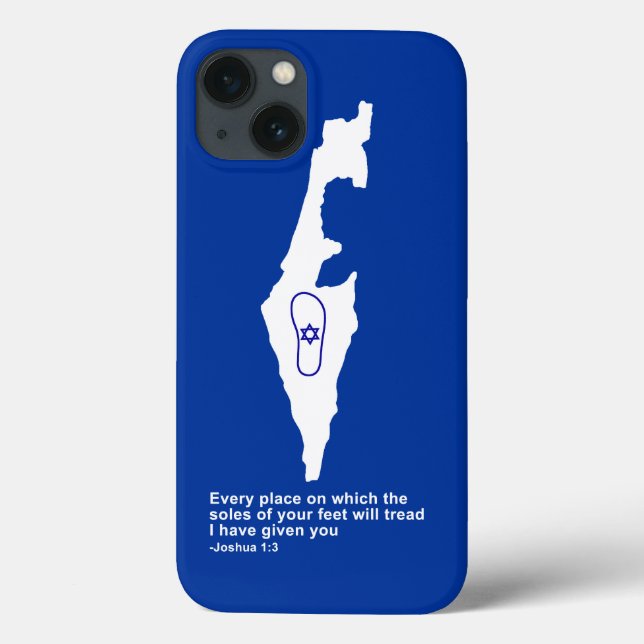 Coques Case-Mate iPhone Zo Artzeinu - Joshua 1:3 (Verso)