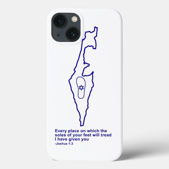Coques Case-Mate iPhone Zo Artzeinu - Joshua 1:3 (Verso)