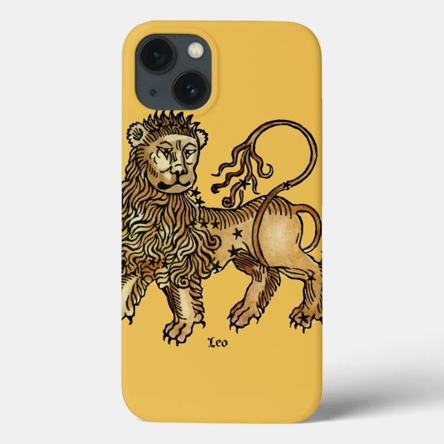 Coques Case-Mate iPhone Zodiac: Leo, 1482 (Verso)