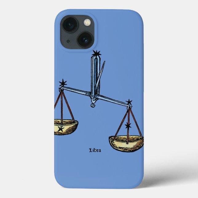 Coques Case-Mate iPhone Zodiac: Libra In Color (Verso)