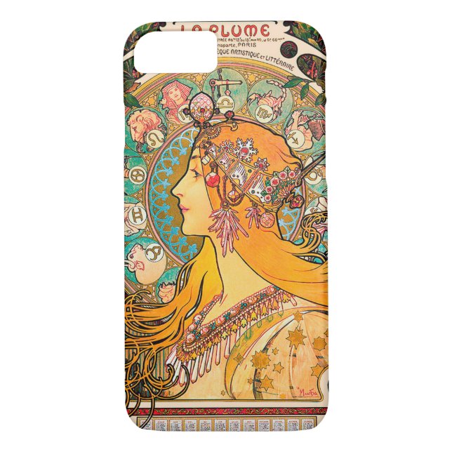 Coques Case-Mate iPhone Zodiac, Mucha (Dos)