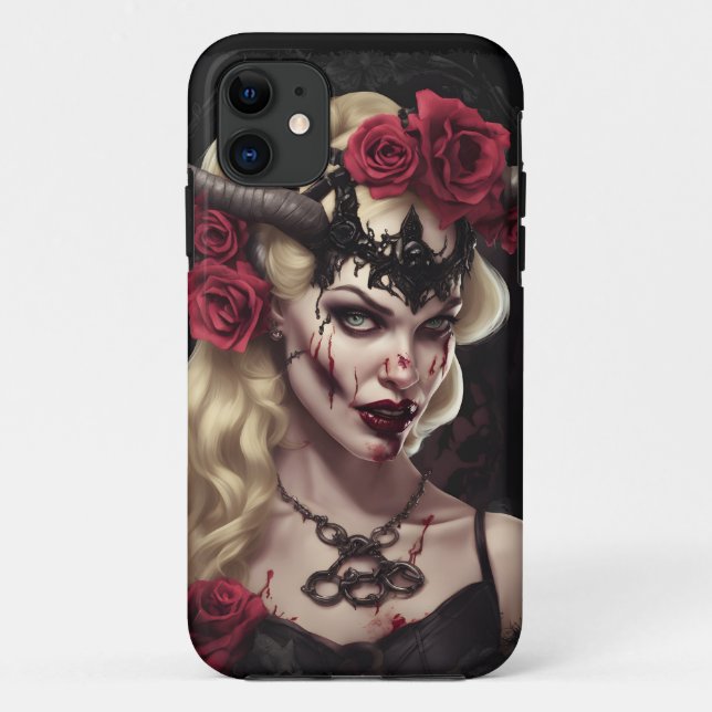 Coques Case-Mate iPhone Zombie Babe 06 (Dos)