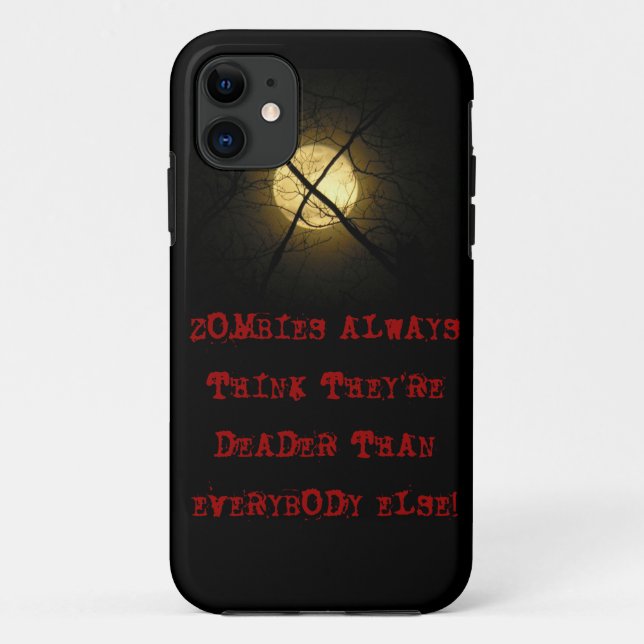 COQUES Case-Mate iPhone ZOMBIES (Dos)