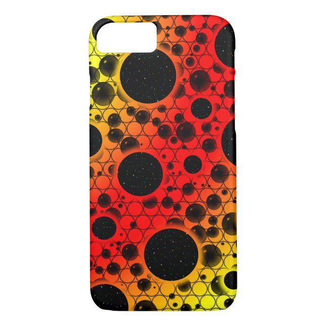 Coques Case-Mate iPhone Zones de bulles spatiales - WYR thermique (Dos)