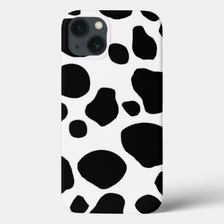 Etui iPhone Case-Mate Zones de vache blanches noires
