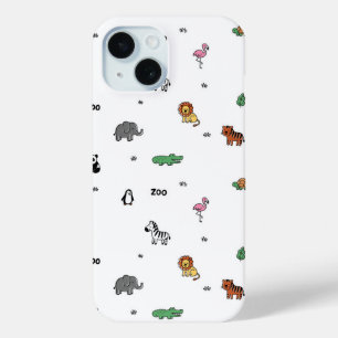 Coque Case-Mate iPhone Zoo coloré Animaux Fun