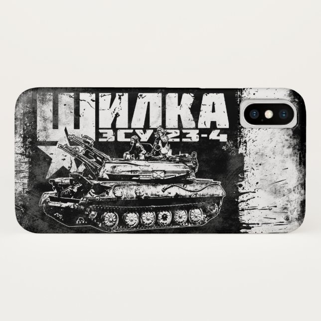 Coques Case-Mate iPhone ZSU-23-4 Shilka (Dos (Horizontal))