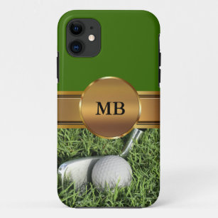 Coques de golf iPhone 5 Monogrammes