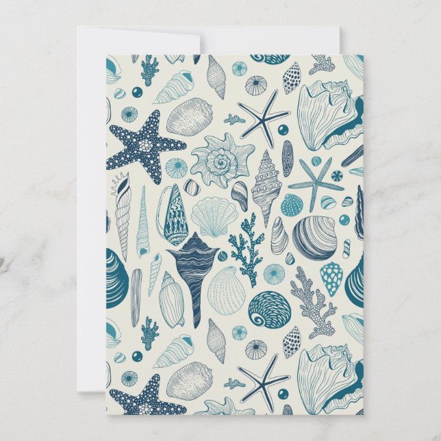 Coques de mer sur le blanc (Devant)