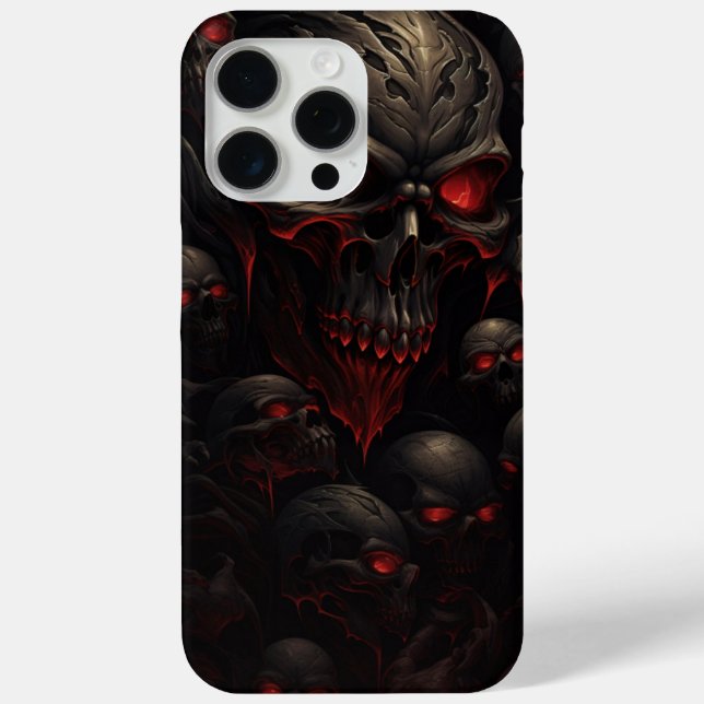 Coques iPhone 15 Pro Max - Séries Skull -3 (Verso)