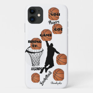 Coques iphone de basket-ball