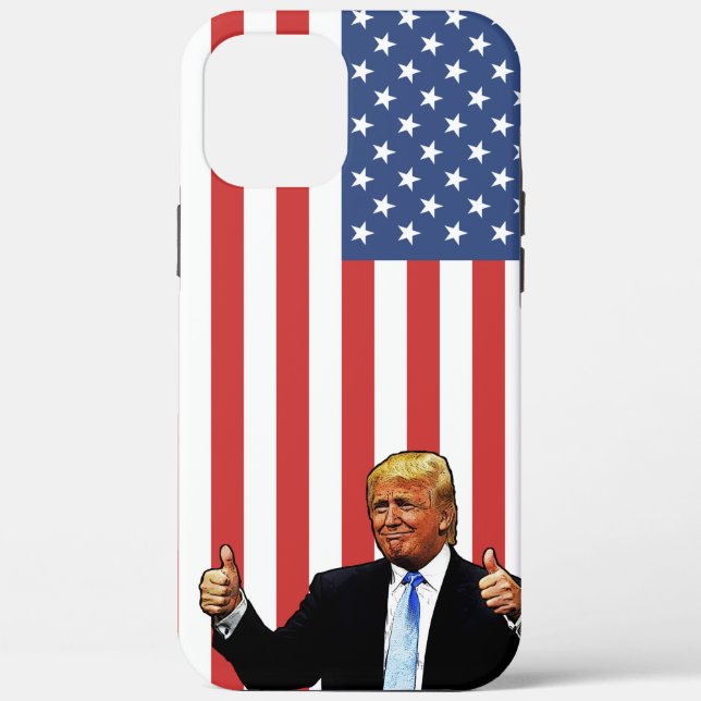 COQUES IPHONE PATRIOTIQUES DE DONALD TRUMP (Verso)