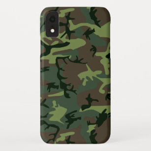 Coques Pour iPhone Camouflage Camo Green Motif Brown
