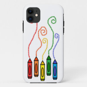 Coques Pour iPhone Crayon