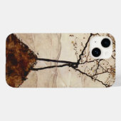 Coques Pour iPhone Soleil d'automne et arbres par Egon Schiele, Art V (Back (Horizontal))