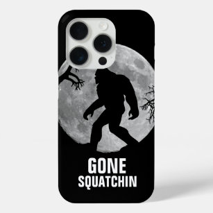Coque Case-Mate iPhone Squatchin allé avec la lune et la silhouette
