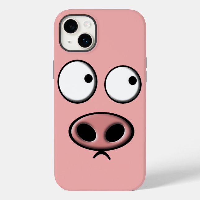 Coques Pour iPhone Téléphone de porc (Back)