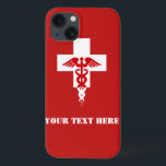 Coques professionnels Médicales personnalisés<br><div class="desc">Remplacez le champ de texte par ce que vous voulez. Vous pouvez également modifier la police,  sa taille et sa couleur en utilisant la fonction "Customiser". Voir mon magasin pour plus d'articles avec ce design.</div>