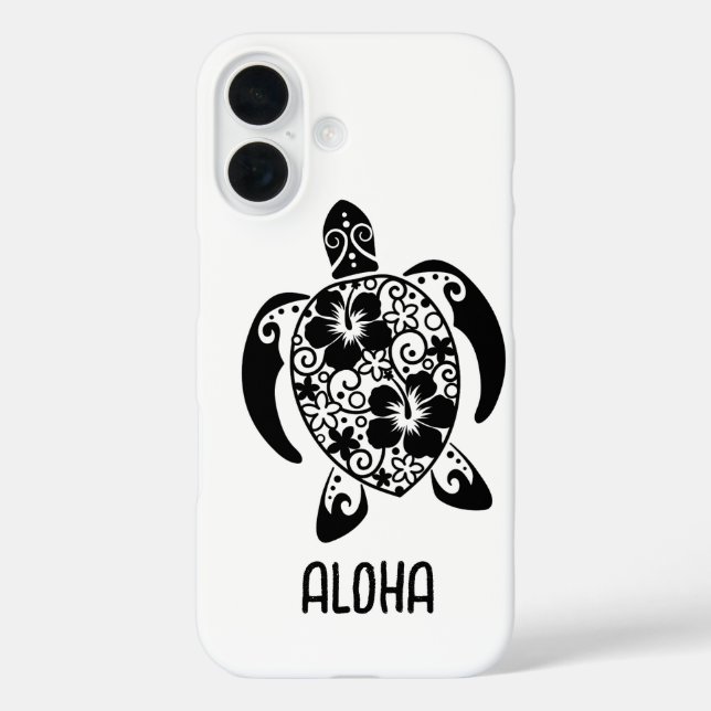 coquet étui de téléphone tortue (Verso)