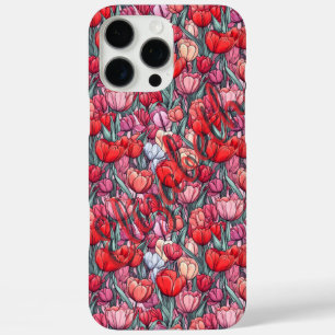 Coquet Étui Iphone Personnalisé avec Nom de Tulipe