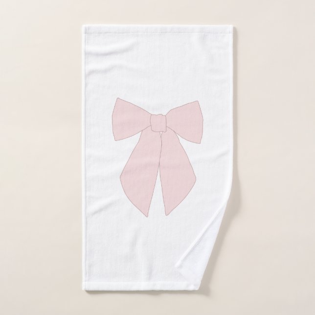 Coquette à la botte rose (Serviette à main)