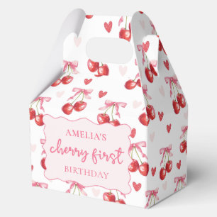 Coquette Bow Cherry Premier anniversaire Ballotins