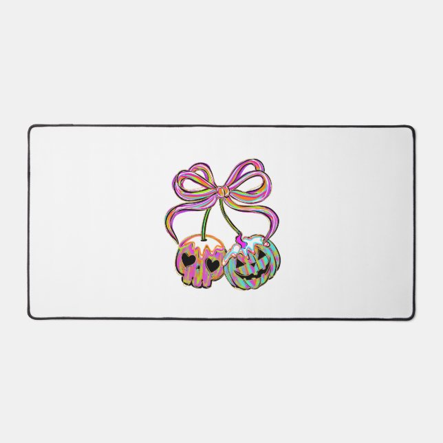 Coquette Citrouille cerises Halloween (Recto)