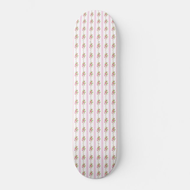 Coquette Floral Skateboard Deck (Recto)