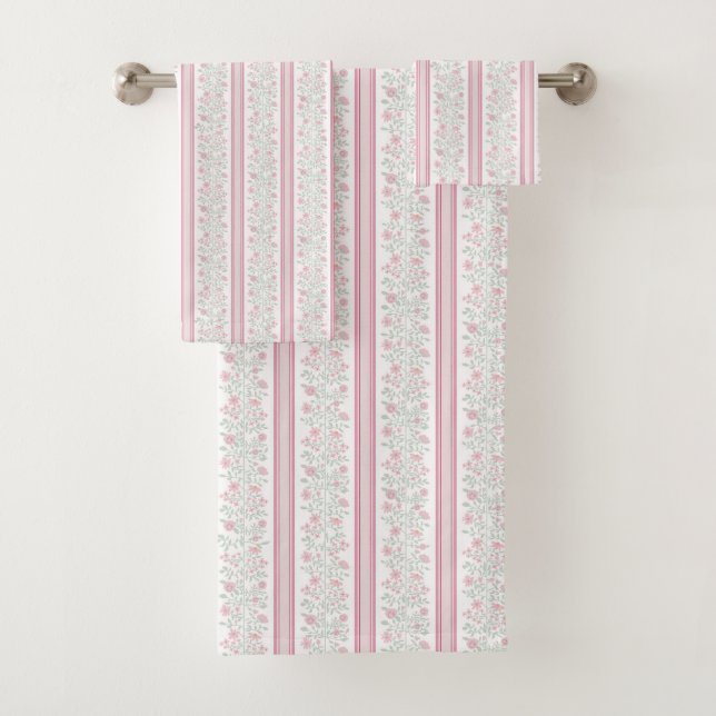 Coquette Florale Rose Vintage (En situation)