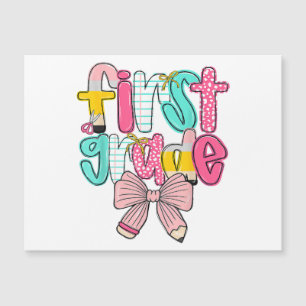 Coquette Première Année Retour À L'École Premier J