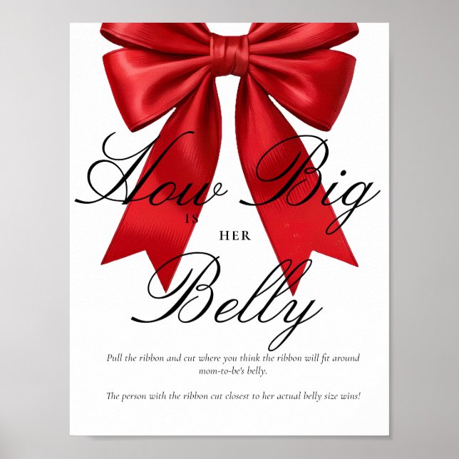 Coquette rose Quelle taille a son ventre Poster du (Devant)