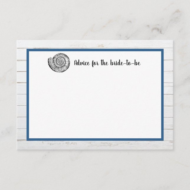 Coquillage | Conseil de mariage sur la plage (Devant)