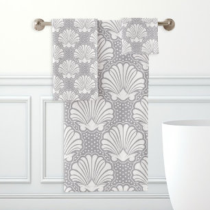 Coquillage Gris & Blanc