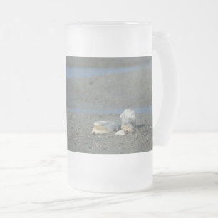 Coquillage Pile Verre Frosted Bière Mug