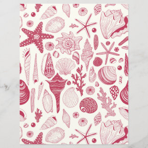 Coquillages à Viva Magenta - Couleur de l'année 20