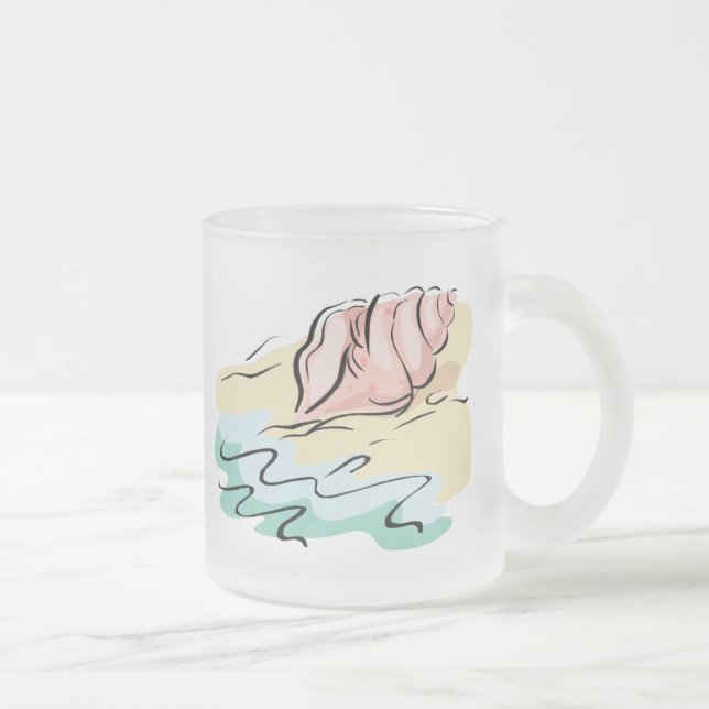 Coquillages Abstraits, Steins et Mugs de voyage (Droit)
