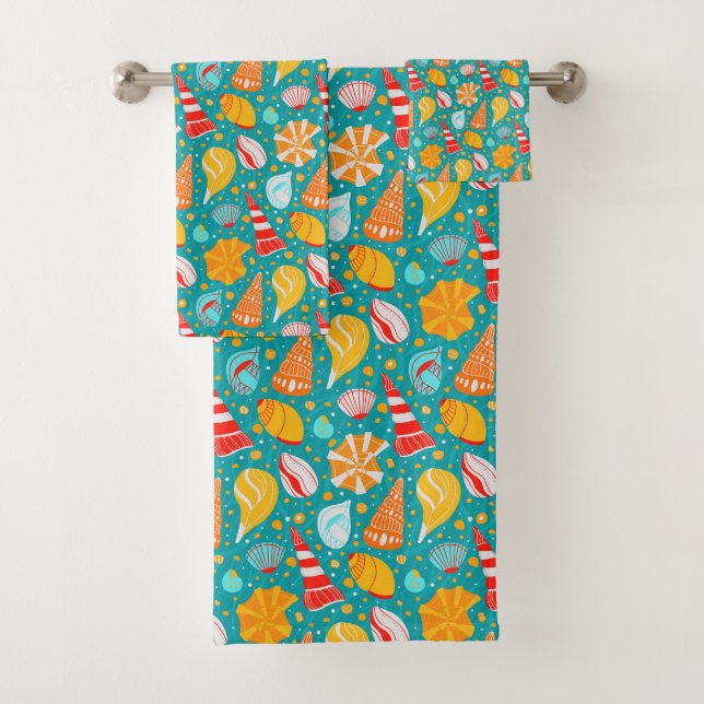 Coquillages de caricature avec sable et ornement d (En situation)