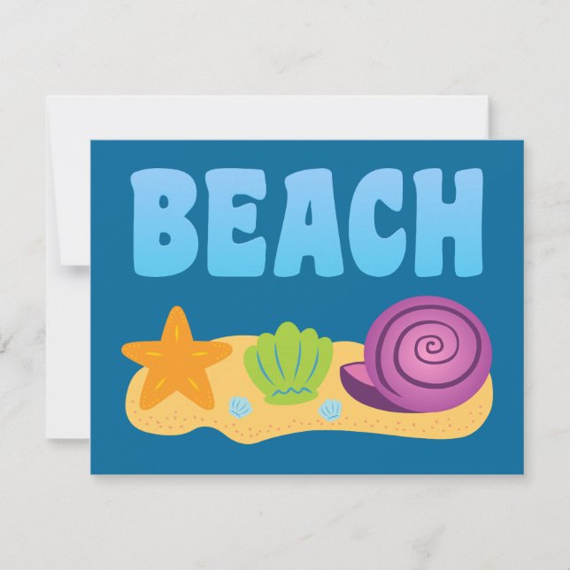 Coquillages De Plage (Devant)