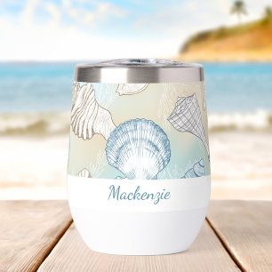Coquillages de plage d'été personnalisés