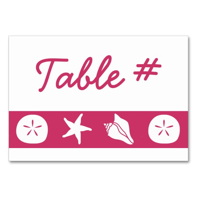 Coquillages d'été sur carte de table noire (Devant)