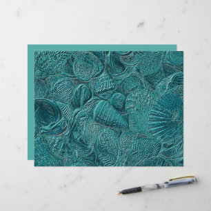 Coquillages Océan Beach Turquoise Métallic Style