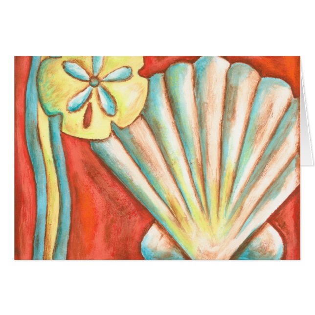 Coquillages Rustiques Orange (Devant horizontal)