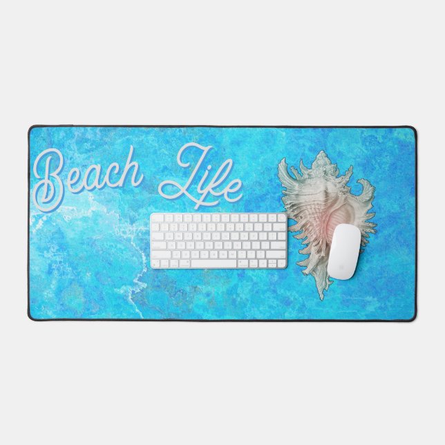 Coquille de Conque "Vie de Plage"  (Clavier et souris)